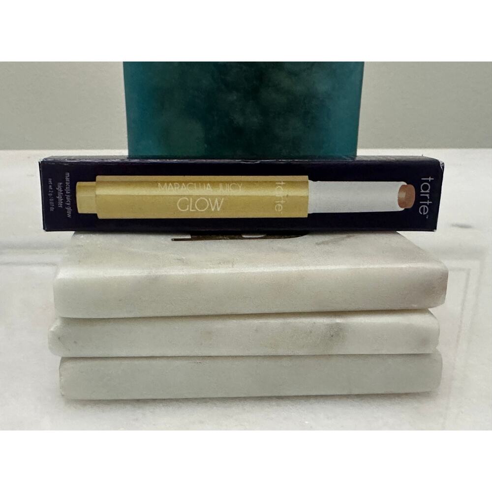 Tarte Maracuja Juicy Glow Highlighter Stick Golden Glow Face Makeup NIB New